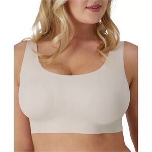 NWT Bali Comfort Revolution EasyLite Shaping Wireless Bra Sandshell Nude 3XL